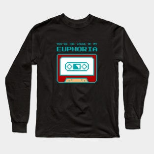 BTS Euphoria Pixel cassette Long Sleeve T-Shirt